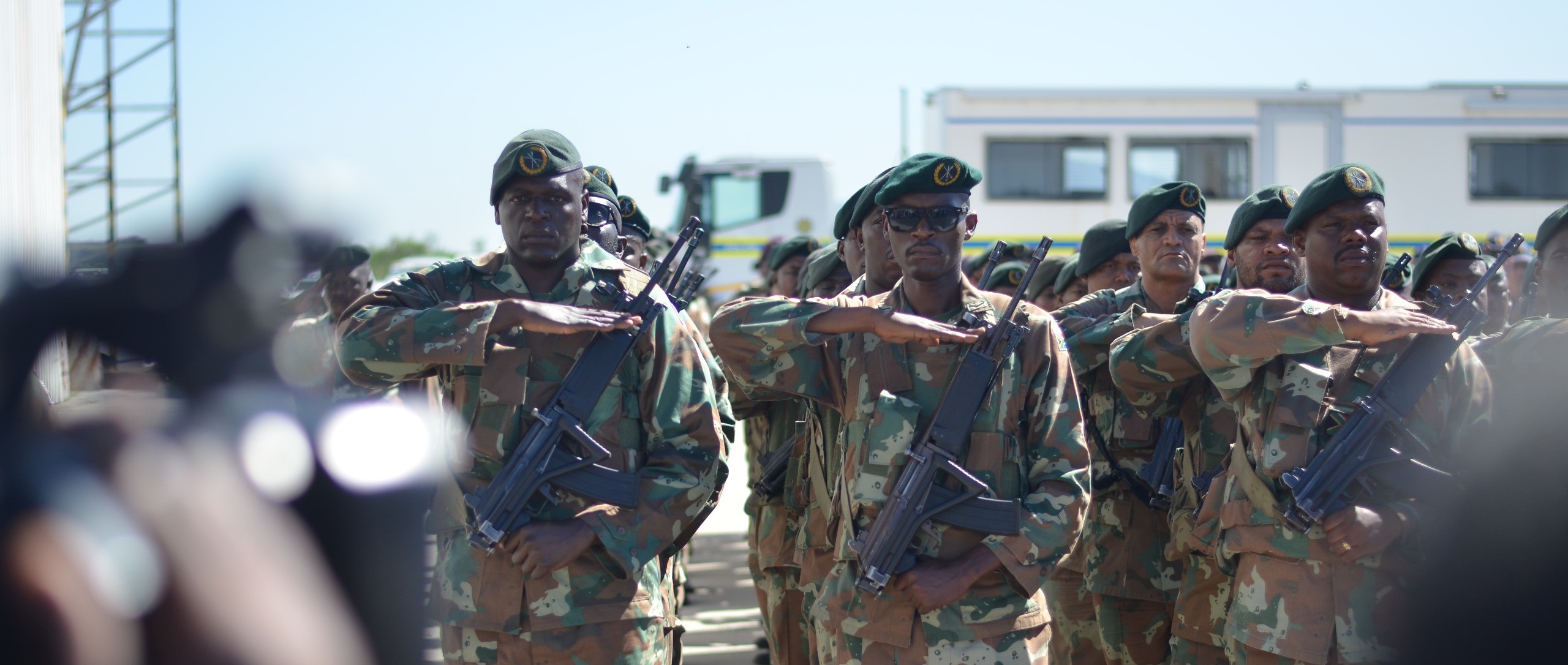 ’n Optrede as deel van Operasie Prosper is Dinsdag in Kaapstad gehou. Foto: Rasaad Adams.
