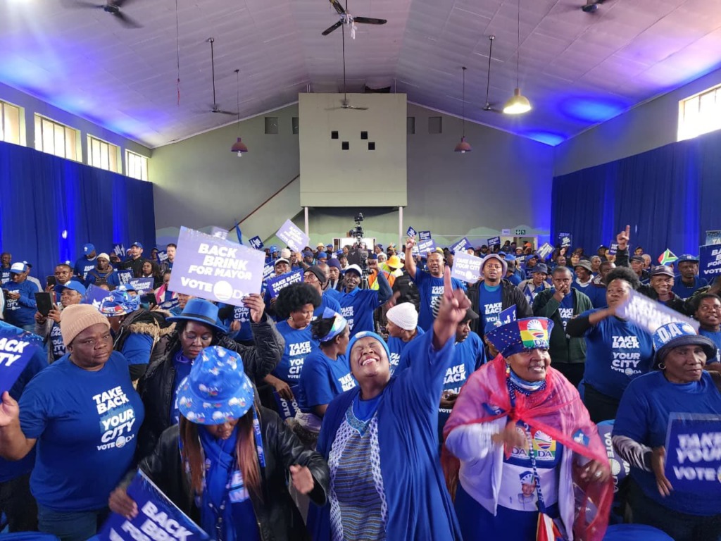 Cilliers Brink het Saterdag sy veldtog vir Tshwane-burgemeester in Mamelodi geloods. Foto: DA