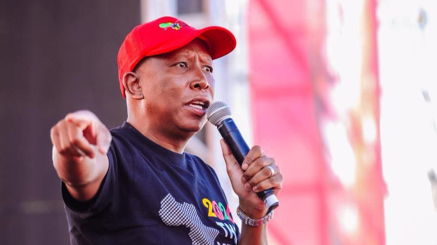 Malema eis geregtigheid vir Marikana-slagoffers: ‘Cyril, jou dag kom’