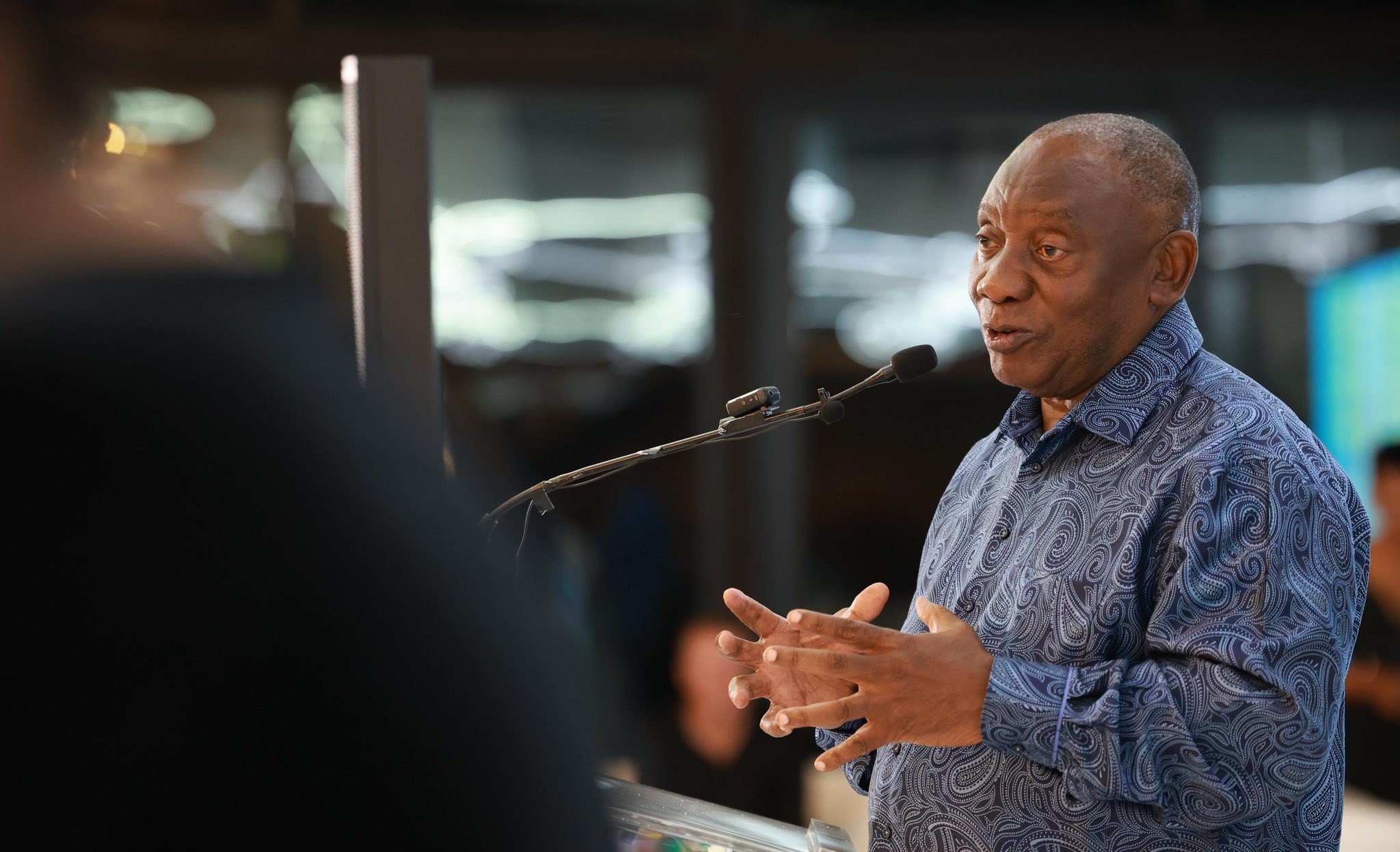Pres. Ramaphosa sê hy sal nié bedank weens Phala Phala-verslag