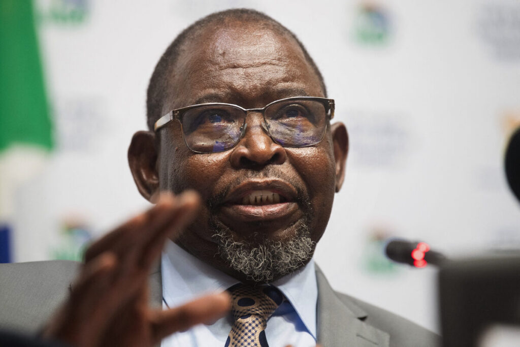 Enoch Godongwana, die minister van finansies