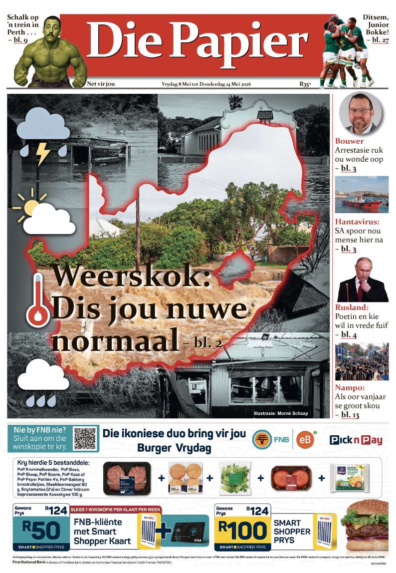 Die Papier – 8 Mei 2026