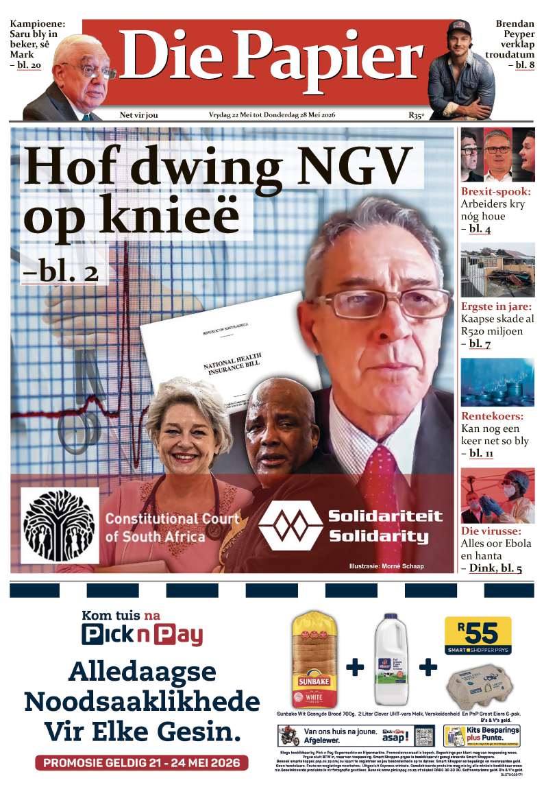 Die Papier – 22 Mei 2026