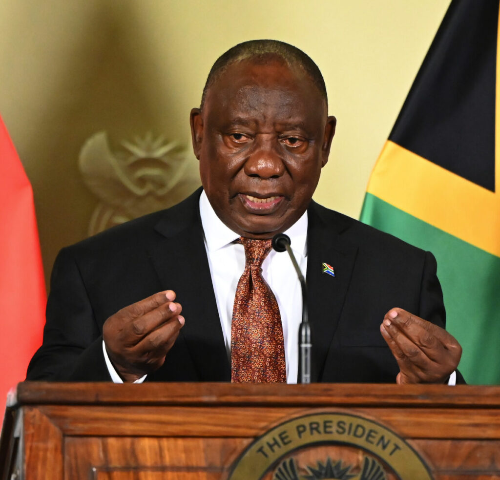 Pres. Cyril Ramaphosa.