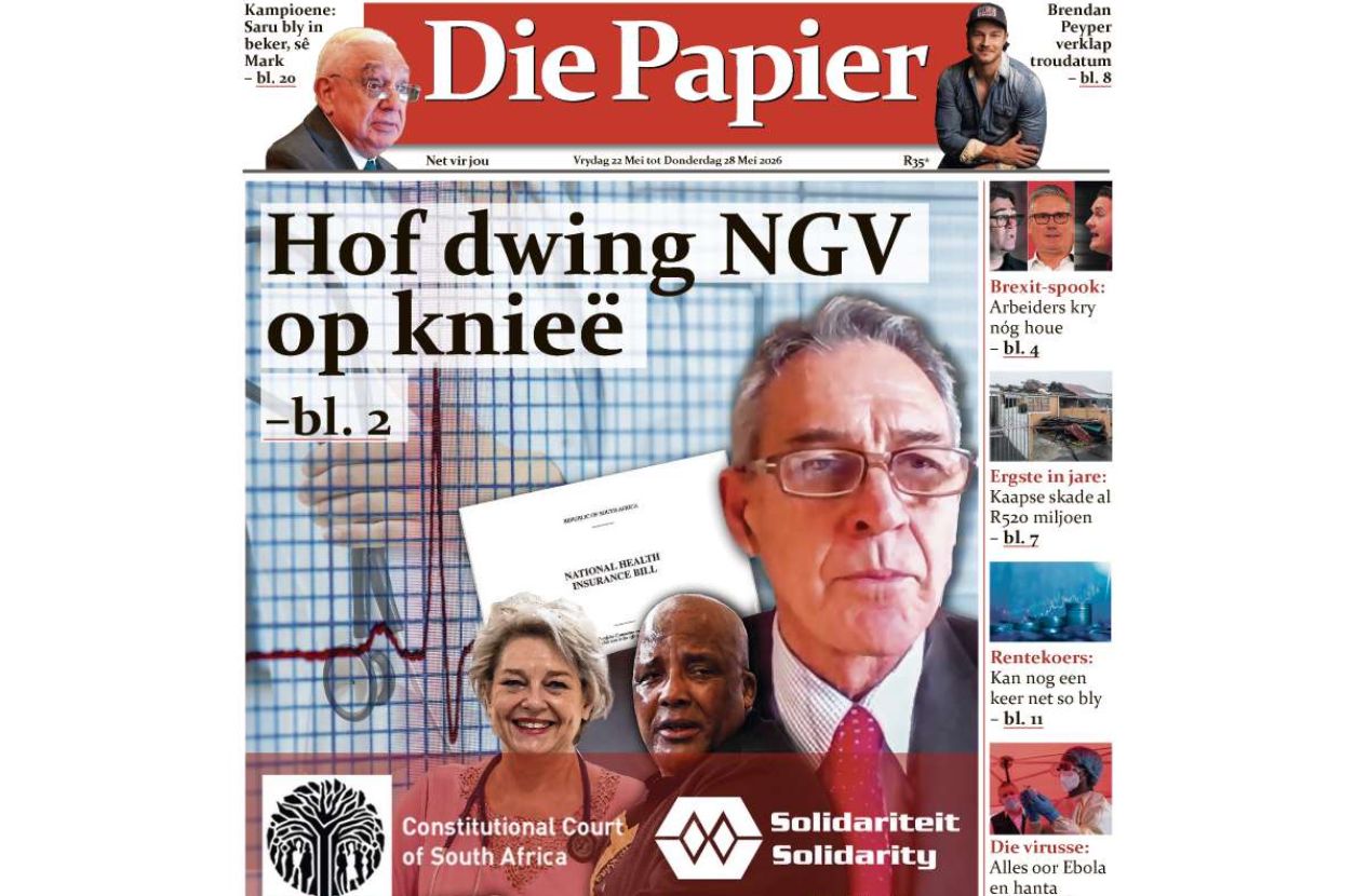 Die Papier – 22 Mei 2026.