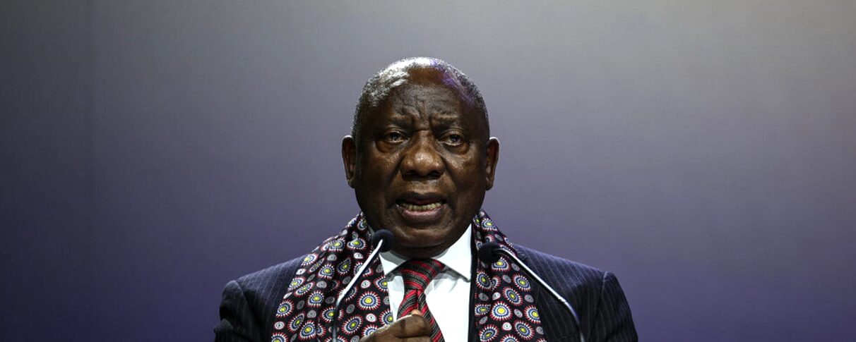 Pres. Cyril Ramaphosa.
