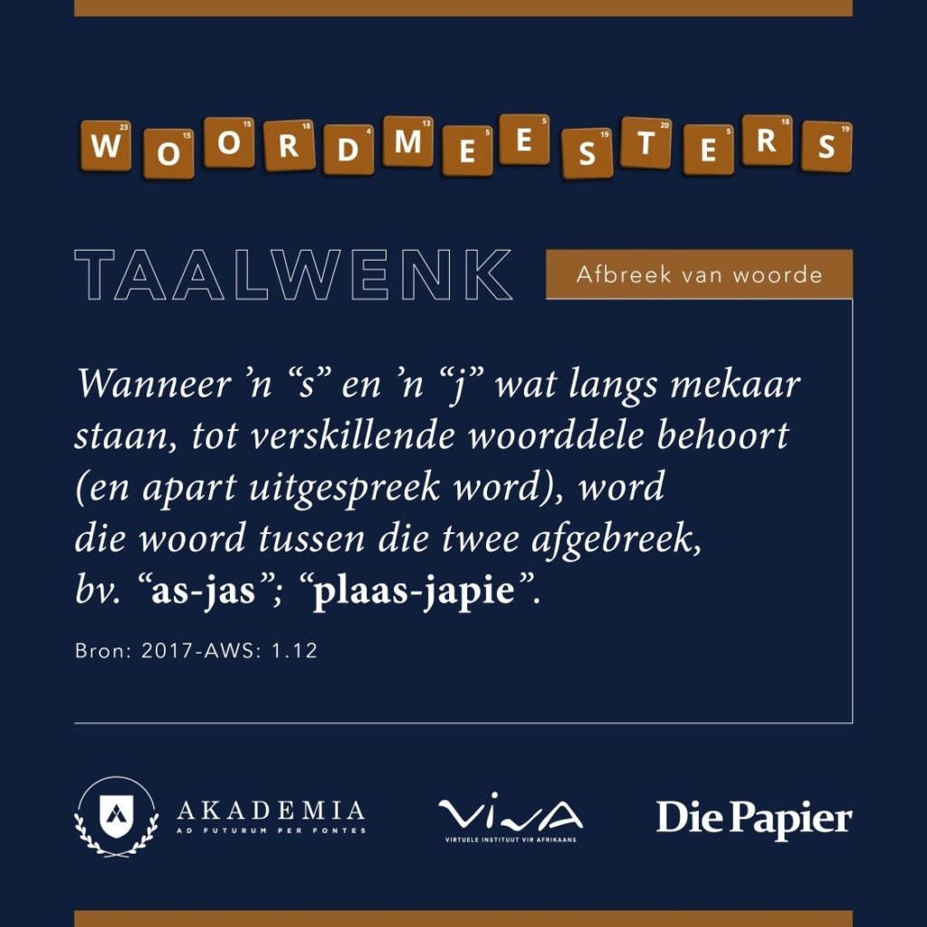 Taalwenk no. 1