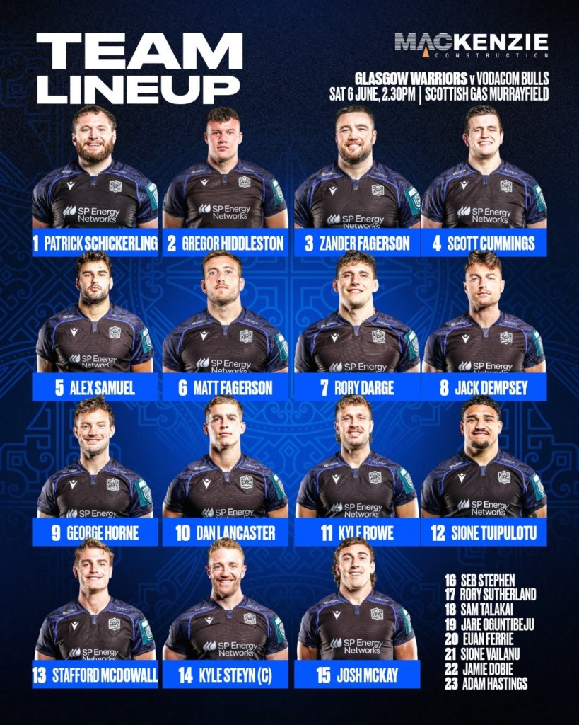 Glasgow Warriors.