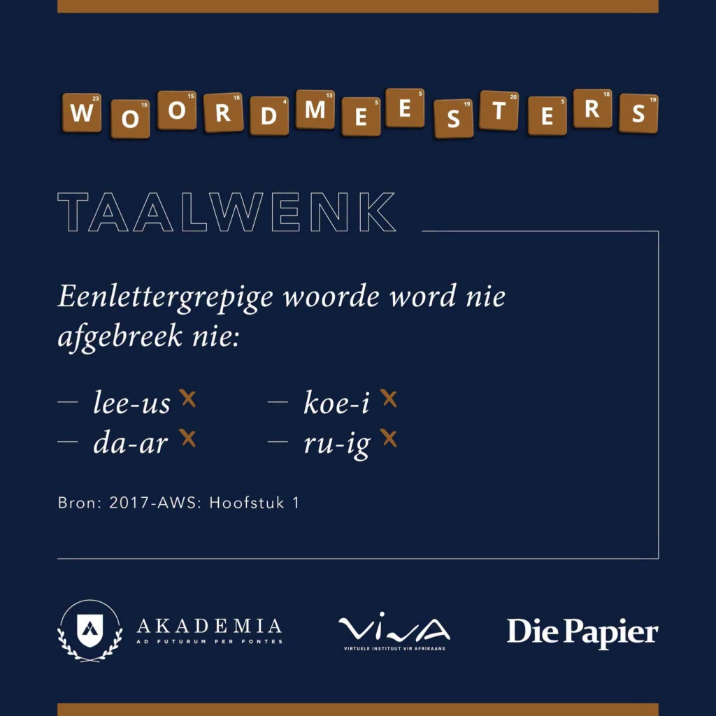 Woordmeesters.