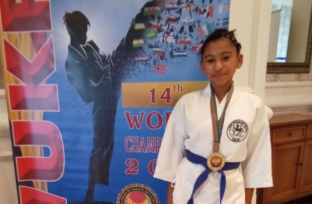 Gabriela Johnston (13) van Bellville-Suid is gereed om Suid-Afrika op die internasionale verhoog te verteenwoordig. Foto: Nova News