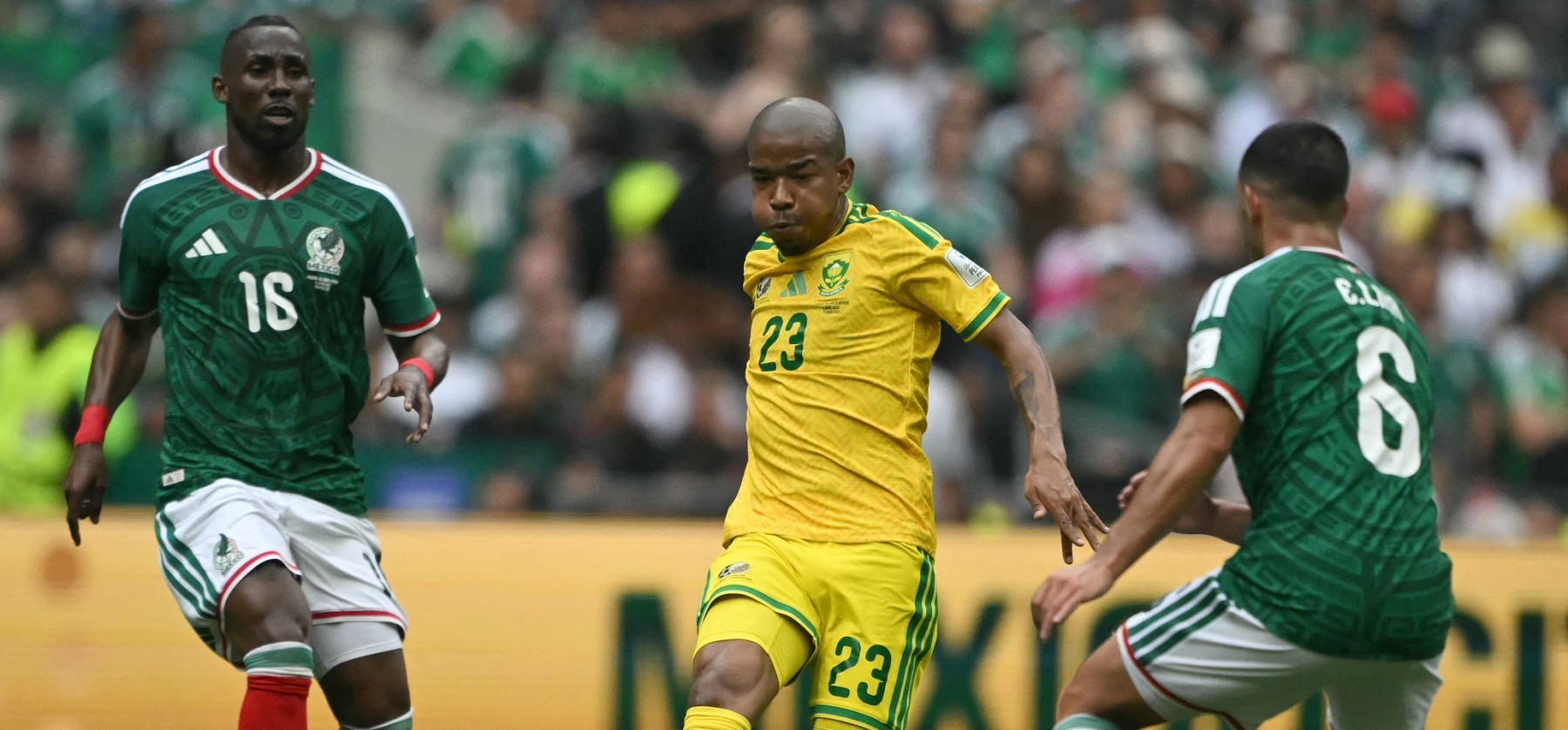 Wen óf reguit huis toe: Bafana pak Suid-Korea in beslissende groep A-wedstryd