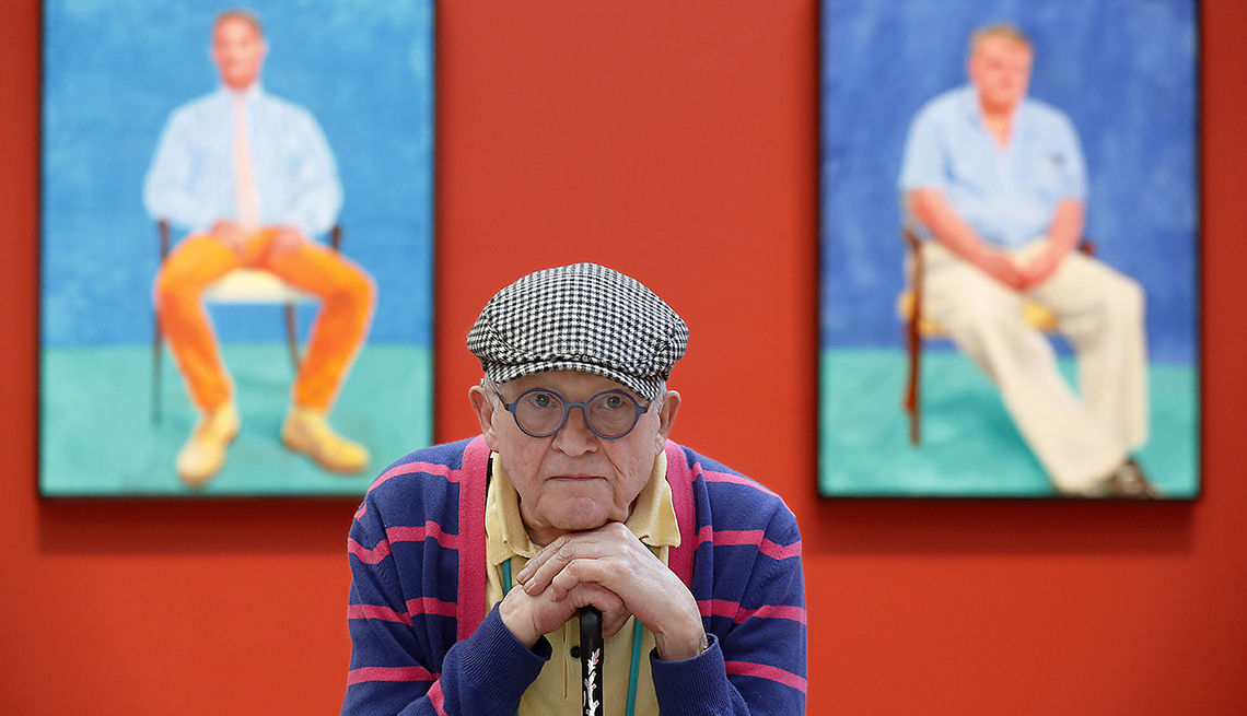 David Hockney, Los Angeles Times, 2019