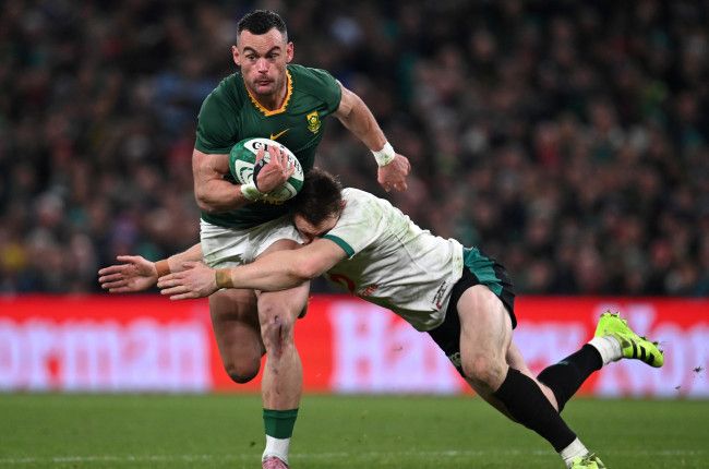 Jesse Kriel teen Ierland verlede jaar. 