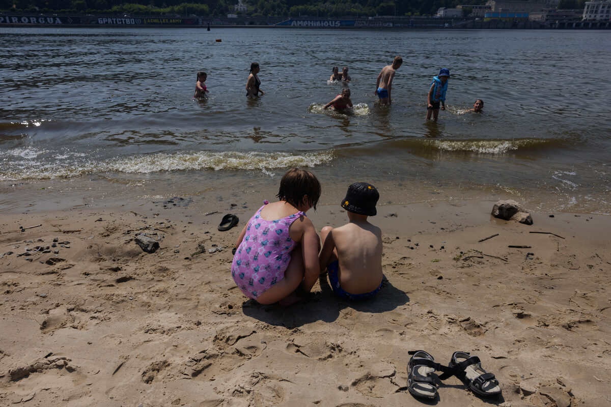 Eerder son as oorlog, sê Kiëf se inwoners