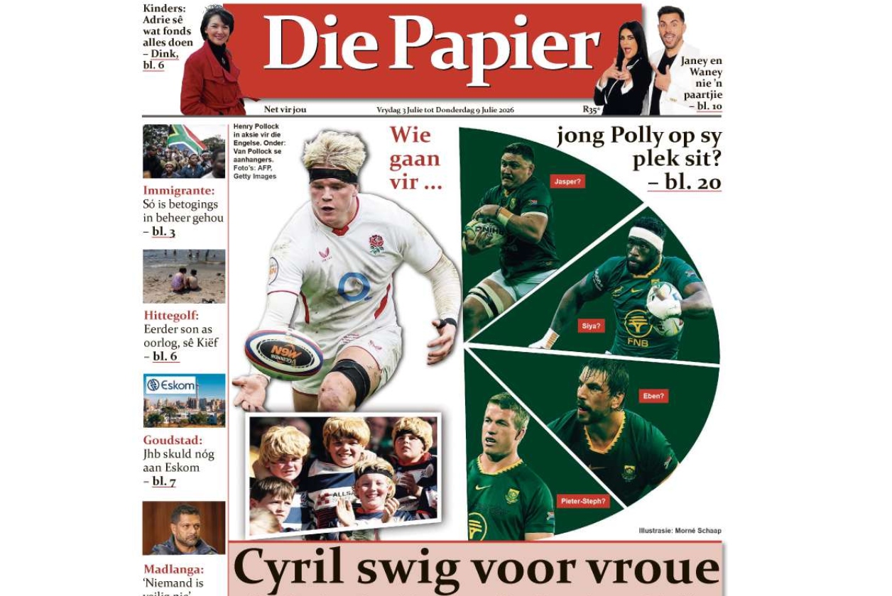 Die nuwe uitgawe van Die Papier is nou op die rakke en aanlyn beskikbaar