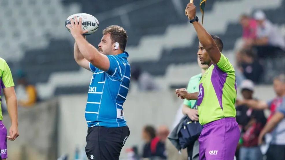Tiaan Lange. Foto: X/Rugby365