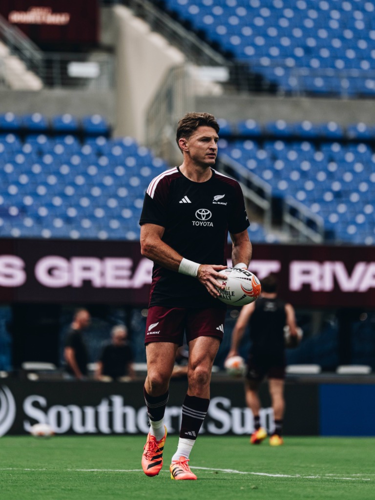 Die All Blacks se Beauden Barrett.