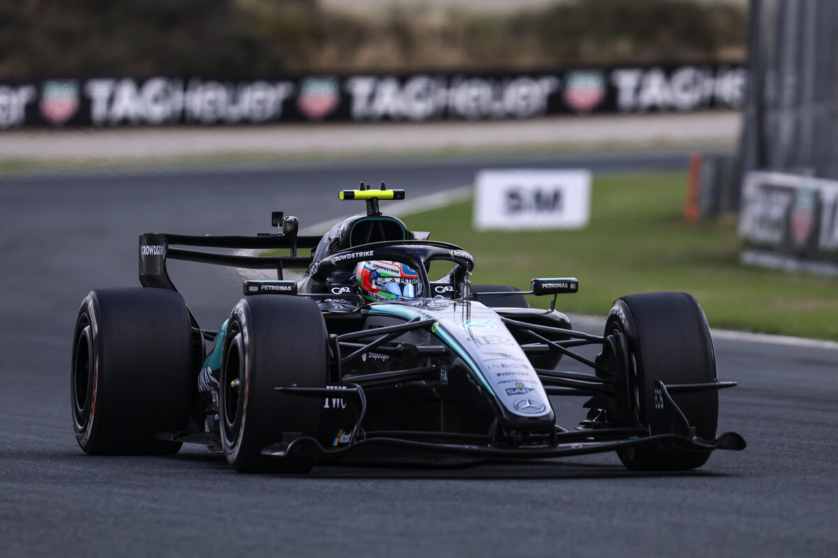 Kimi Antonelli van Mercedes.