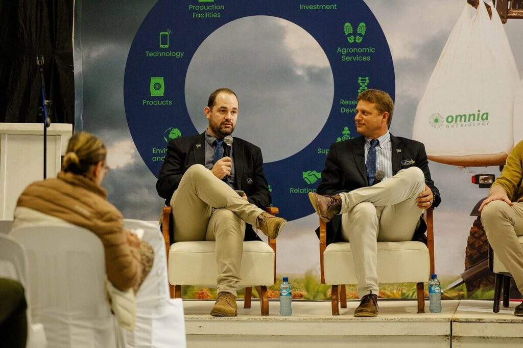 Dirk Strydom lei ’n gesprek by Nampo Kaap 2025. 
