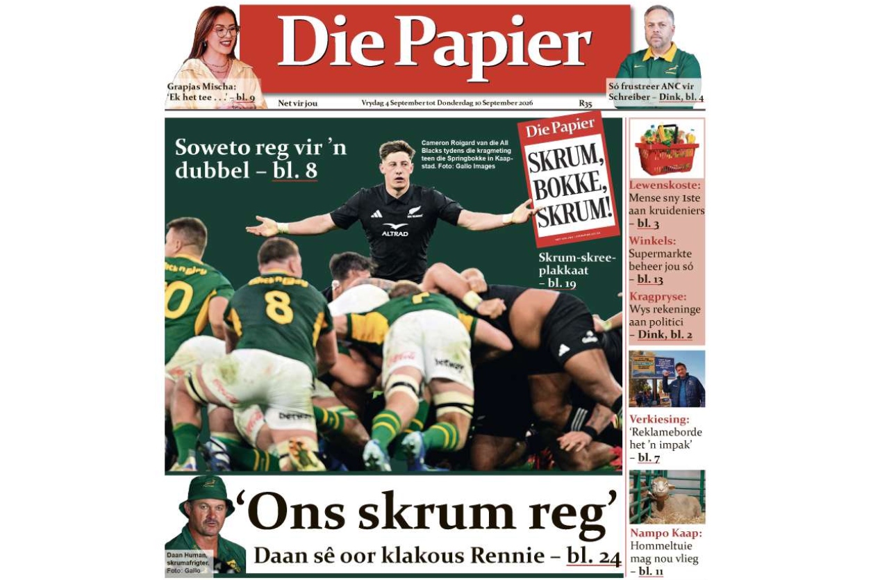 Die nuwe uitgawe van Die Papier is nou op die rakke en aanlyn beskikbaar