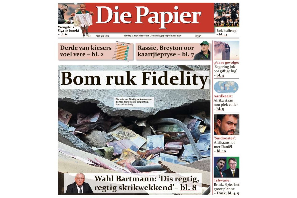 Die nuwe uitgawe van Die Papier is nou op die rakke en aanlyn beskikbaar