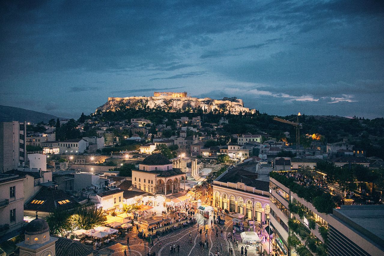 Plaka is 'n baie gewilde toeristebestemming in Athene. Foto: Jimmy Teoh/pexels.com
