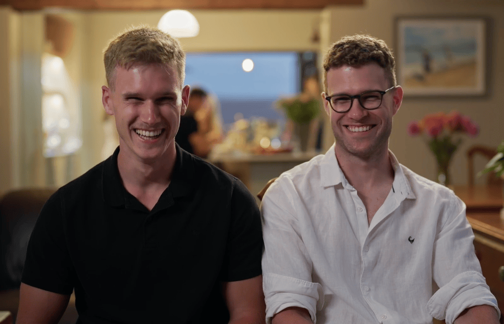 Hanri se broers, Brendan en Robert. Foto: Skermgreep