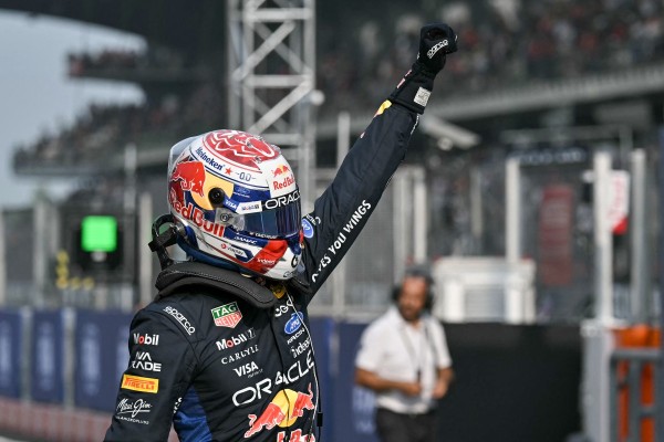 Max Verstappen sal eerste wegspring by die Bahrein Grand Prix.
