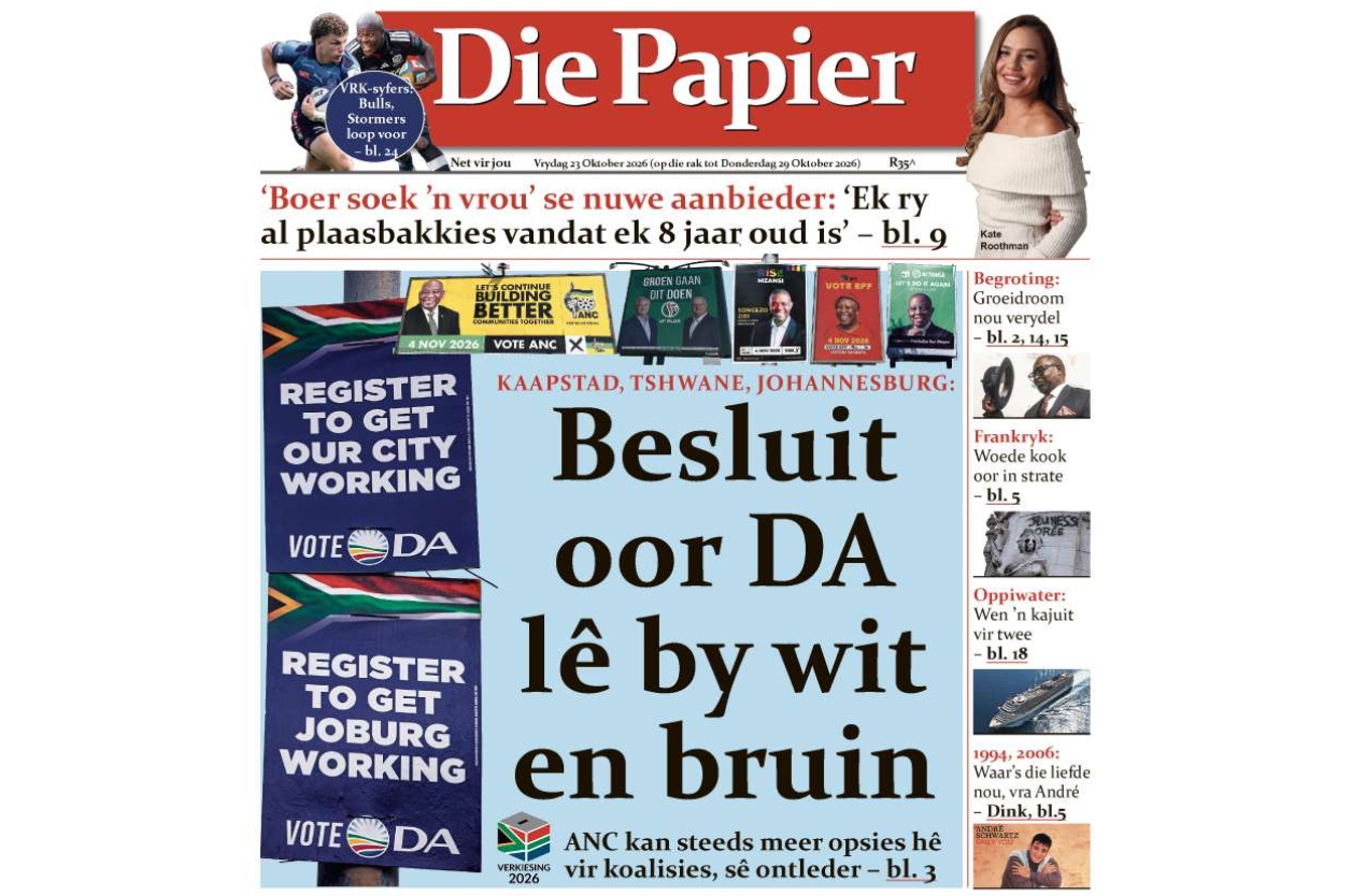 Die Papier – 23 Oktober 2026