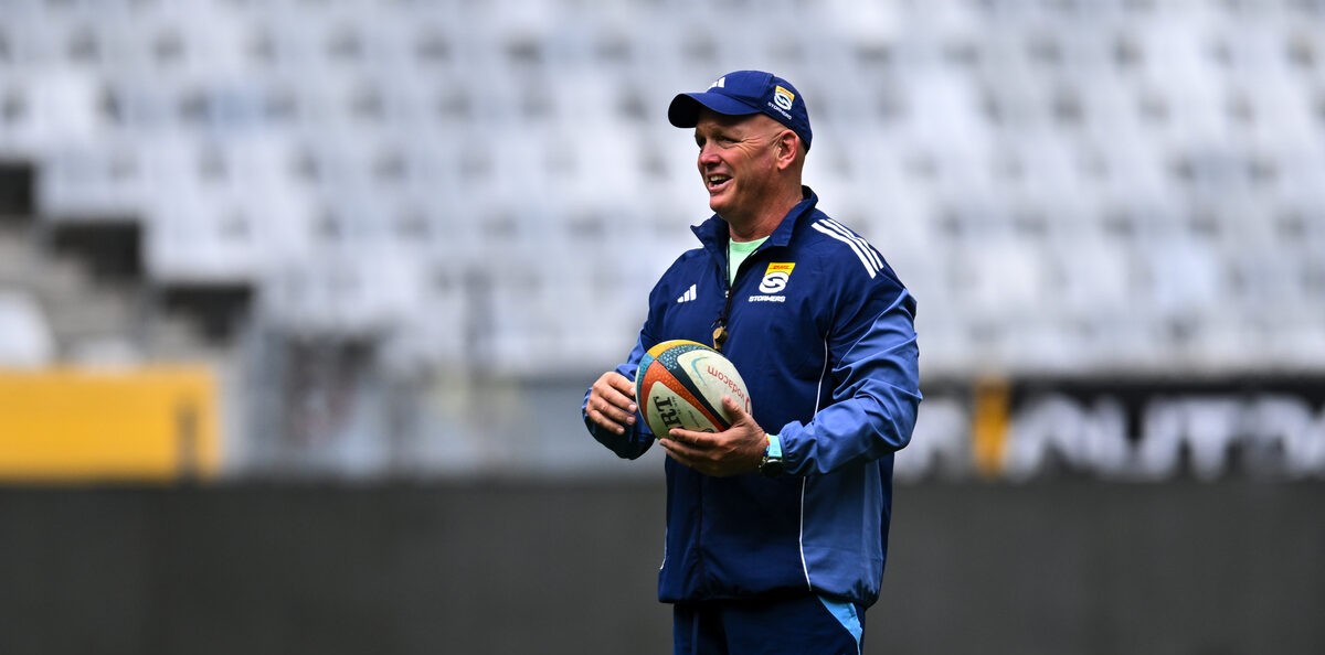 Stormers-afrigter, John Dobson.