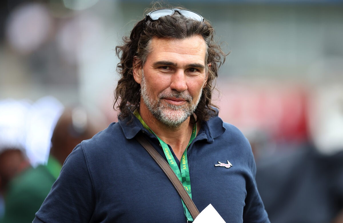 Oud-Bok Victor Matfield.