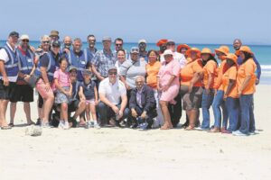 Busy festive season on beaches