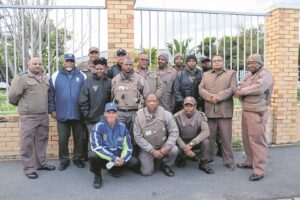 Taking hands for Corrections Week