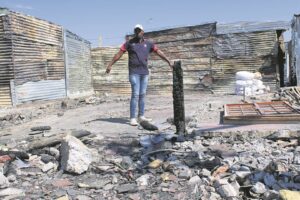 Township fires wreak havoc