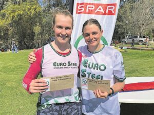 Paddling duo defend title