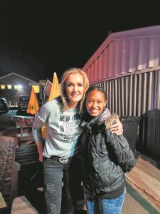 Saskia dalk volgende Juanita