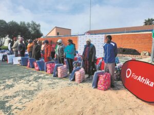 Parcels delivered to communities hardest-hit by recent floods
