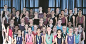 Rhapsody dancers boasts perfect pass