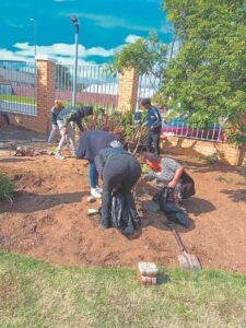 H’berg Cops clean local cop shop