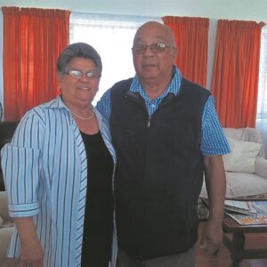 Egpaar van Macassar vier 65 jaar saam