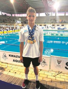 Ace Somerset West swimmer bags medals
