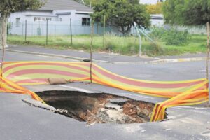 Rains escalate Strand sewer saga