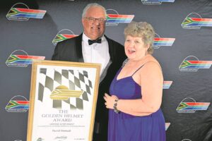 Motorsport correspondent gets Golden Helmet