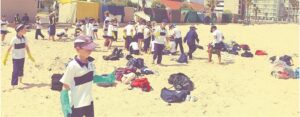 Beaumont’s beach clean-up