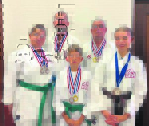 Karate-studente vaar puik