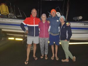 Do-gooder friends Swim the Bay for Books