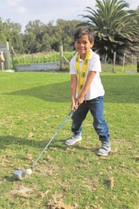 A Tiger Woods in embryo