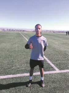 Soccer star shoots to Sweden