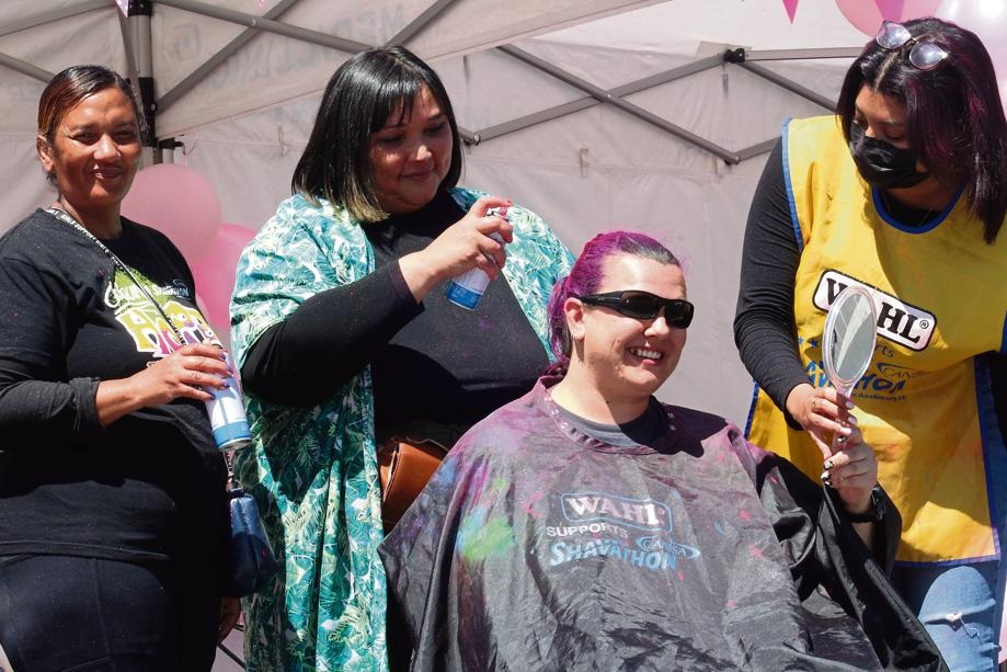 Cool cat Annemarie Pretorius supported the cause b