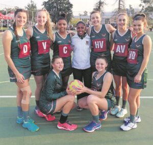 Netbal-Arende oorwin by toernooi!